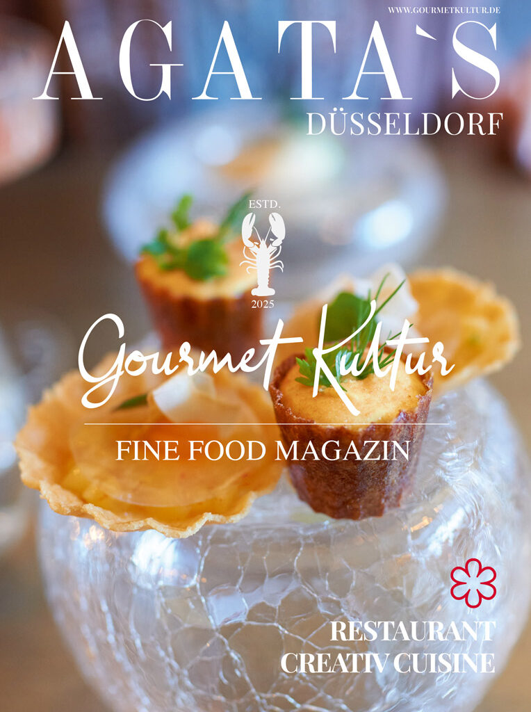 Gourmetkultur.de besucht das Sternerestaurant Agata's in Düsseldorf. Eine persönliche Restaurantkritik über Kreativität, Menüdramaturgie und Michelin-Anspruch.
 Gourmetkultur Fine Food Magazin
