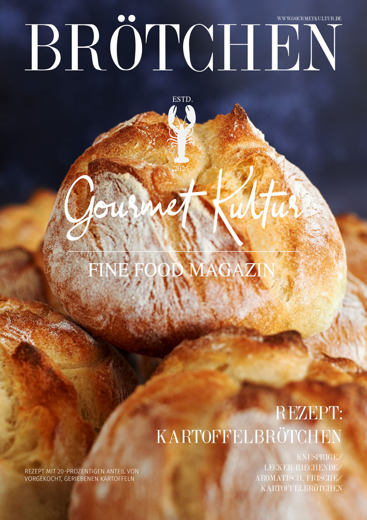 Gourmetkultur Fine Food Magazin ein Lieblingsrezept für Kartoffelbrötchen.