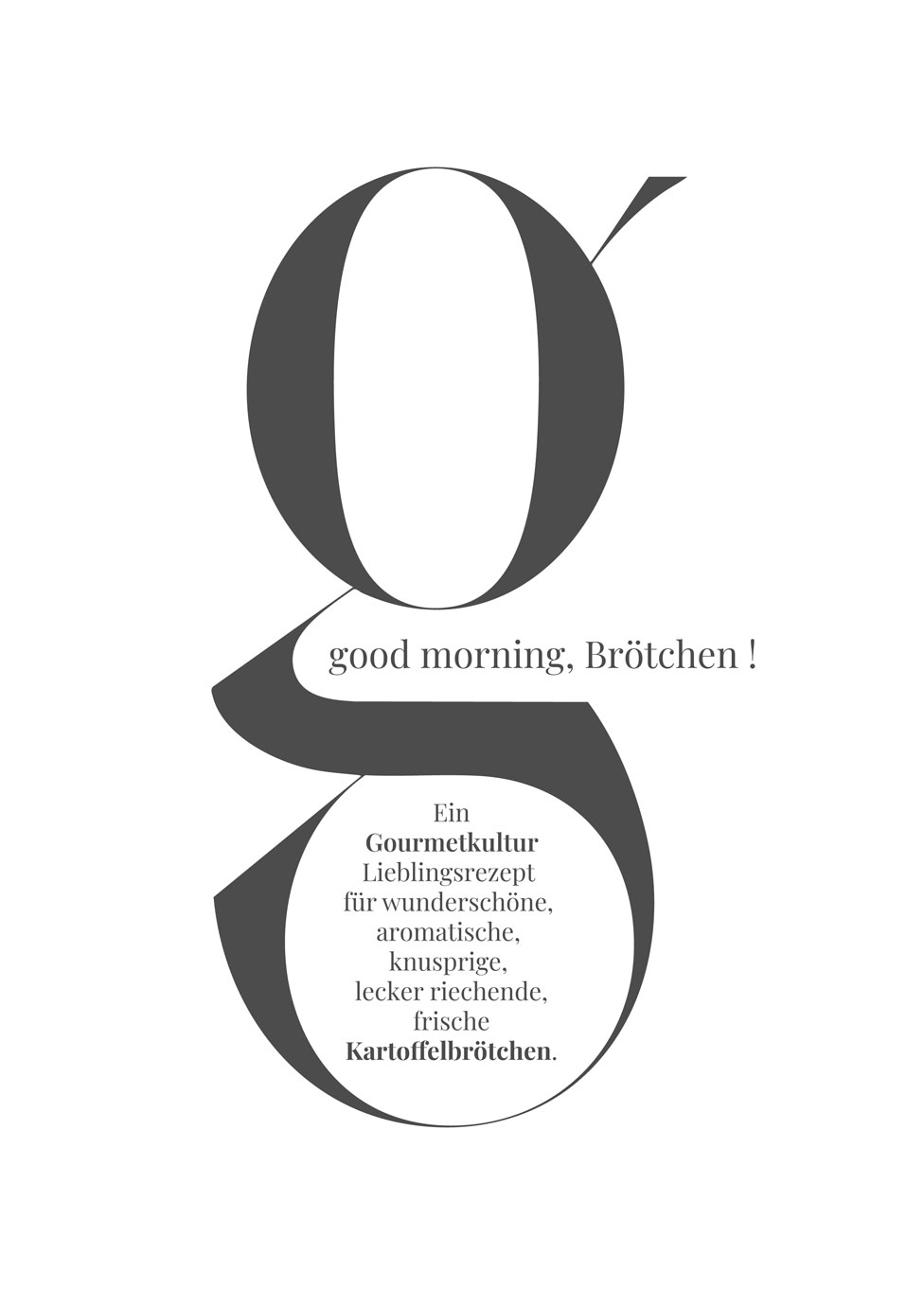 good mornig Brötchen